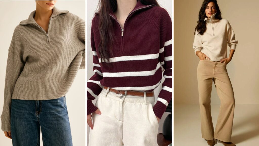 Jersey con cremallera 