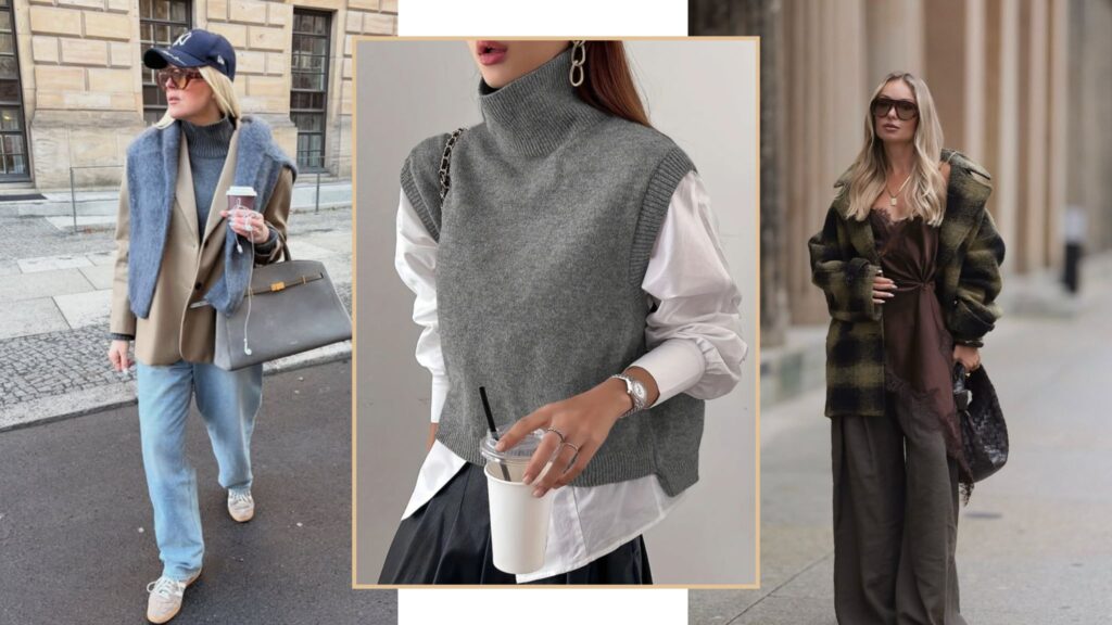 Layering con colores neutros