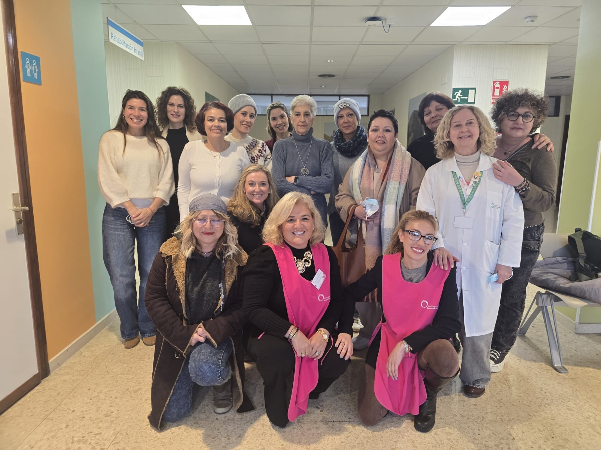 La actriz Lidia San Josรฉ durante un taller de la Fundaciรณn Stanpa