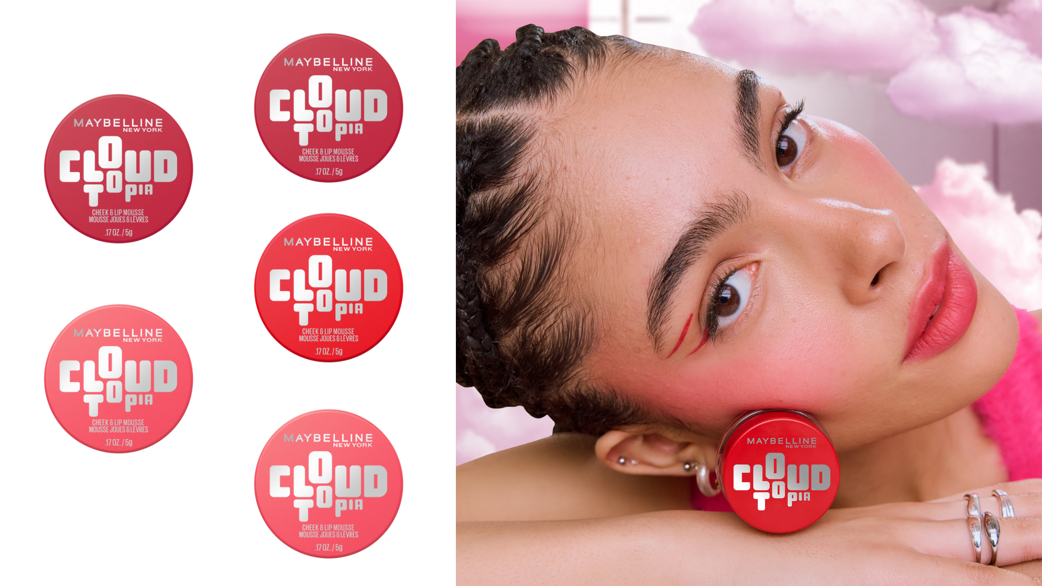 Coloretes 2 en 1 Cloudtopia - Maybelline New York