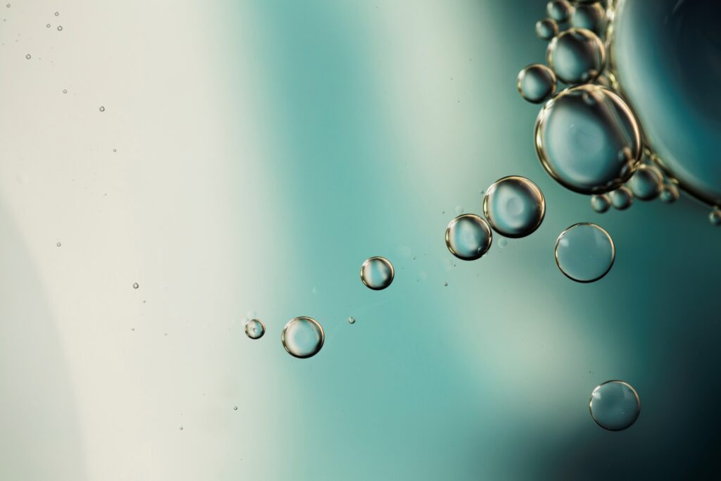 Burbujas agua