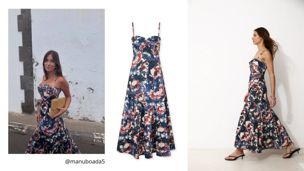 Vestido Petal Haze de Maksu 