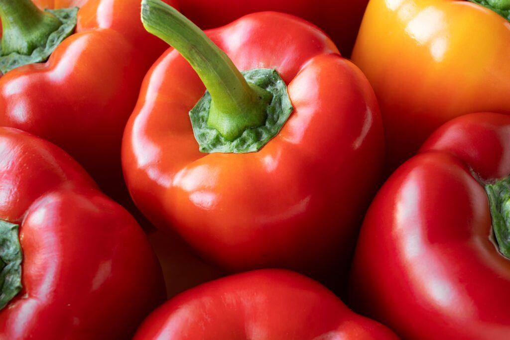Pimiento rico en antioxidantes