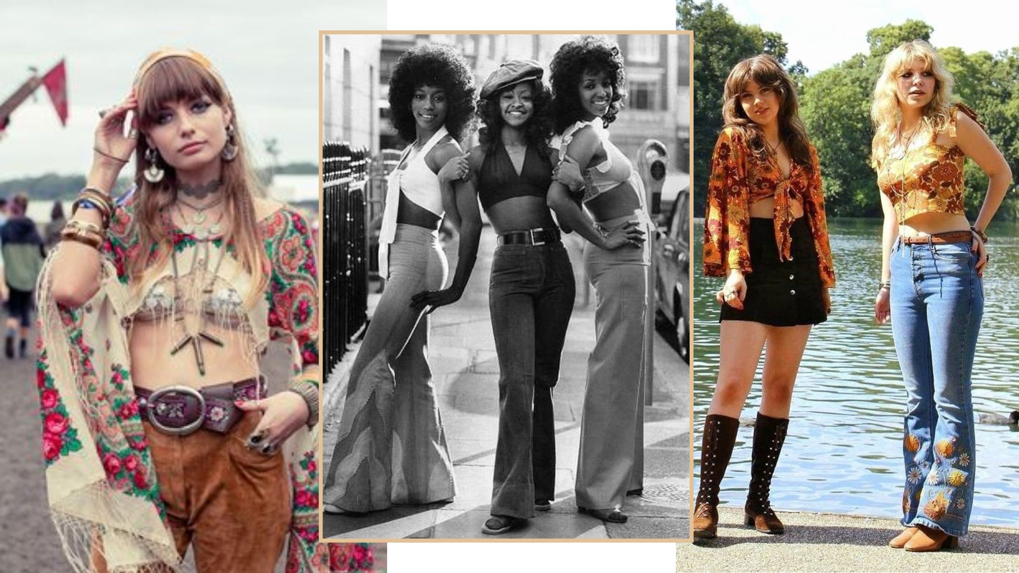 El estilo crop en los años 70