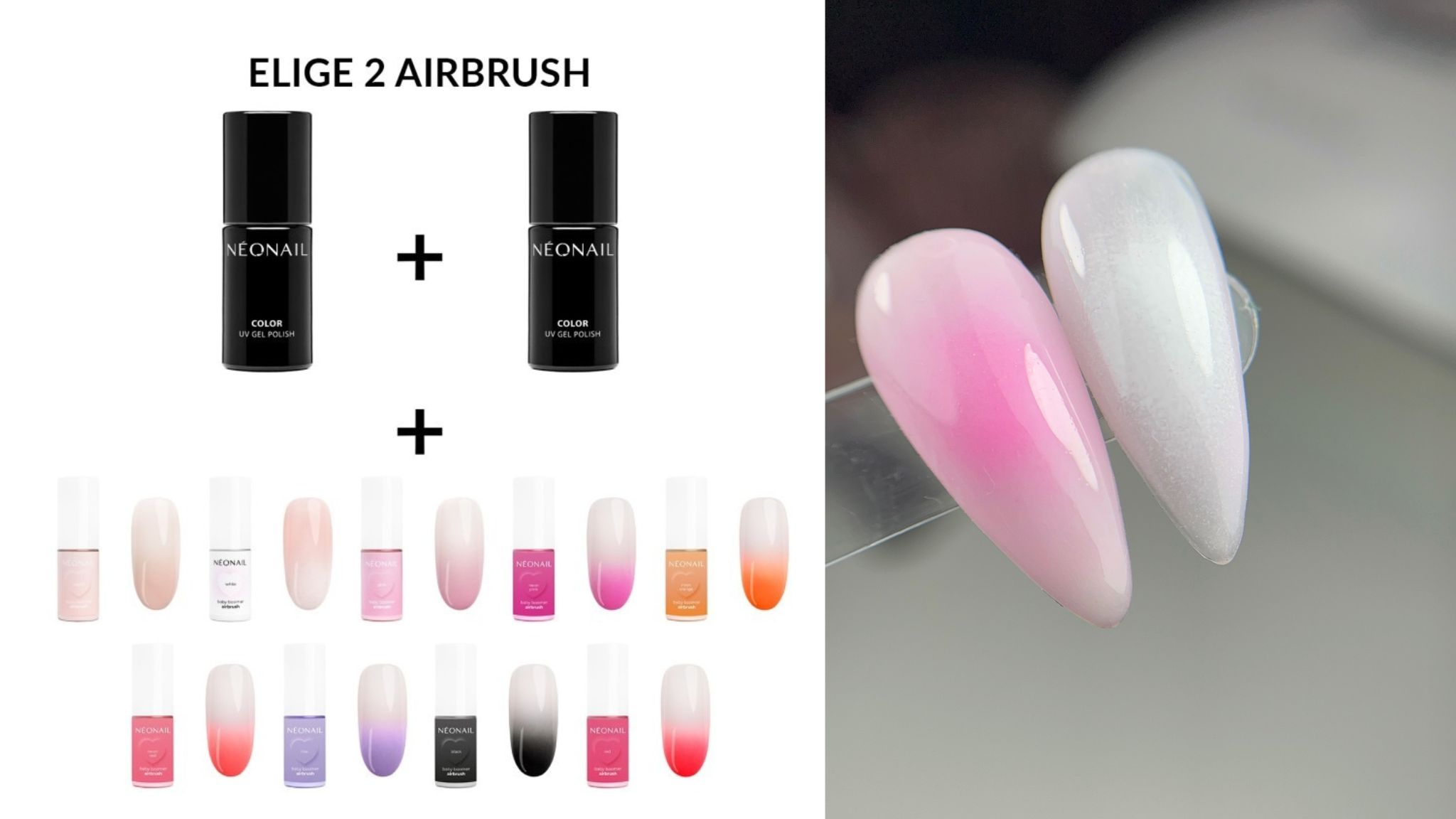 Aura Nails usando productos de NEONAIL