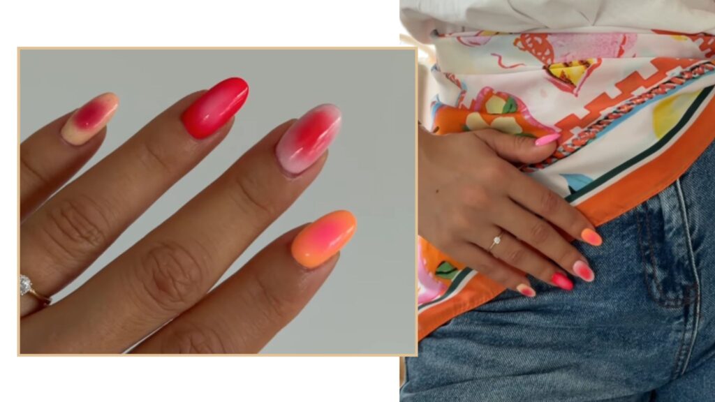 Aura Nails usando productos de NEONAIL